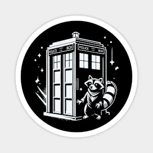 Doctor Racoon Magnet